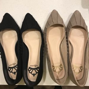 2 pairs of flats